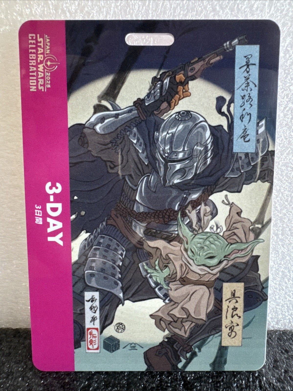 Star Wars Celebration 2025 Japan the Mandalorian & Grogu Entry Badge 3 Day Pass