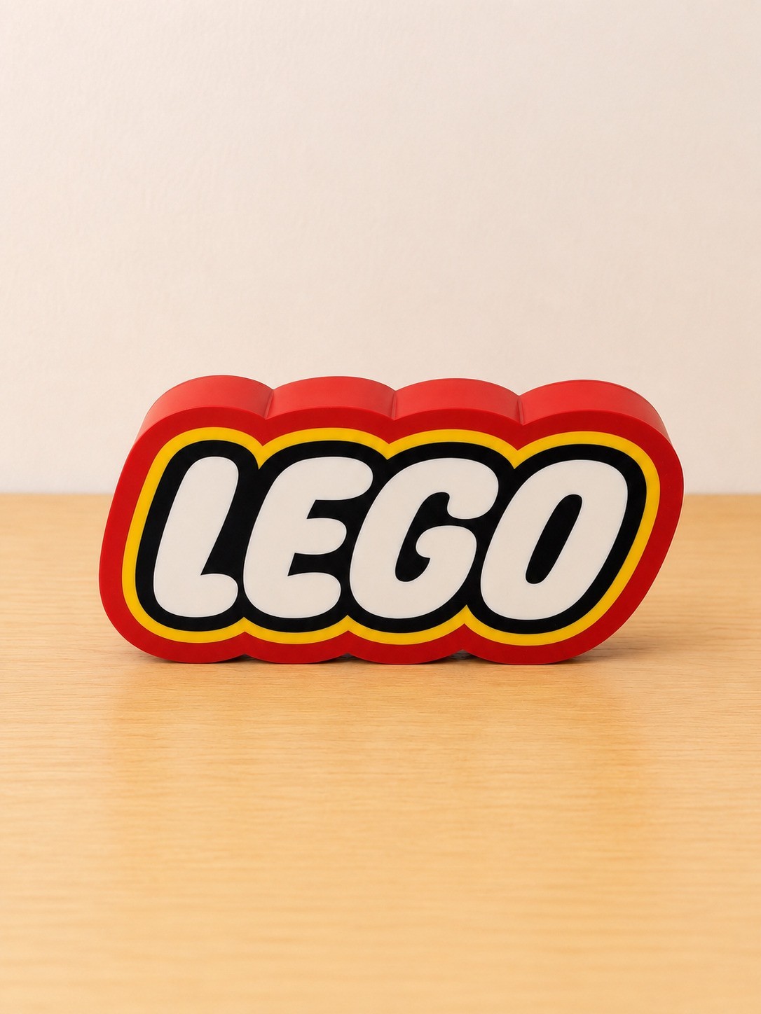 LEGO Logo LED Light Box USB Powered 3D Printed Desk Lamp Sign 9″ x 5 ” Inch