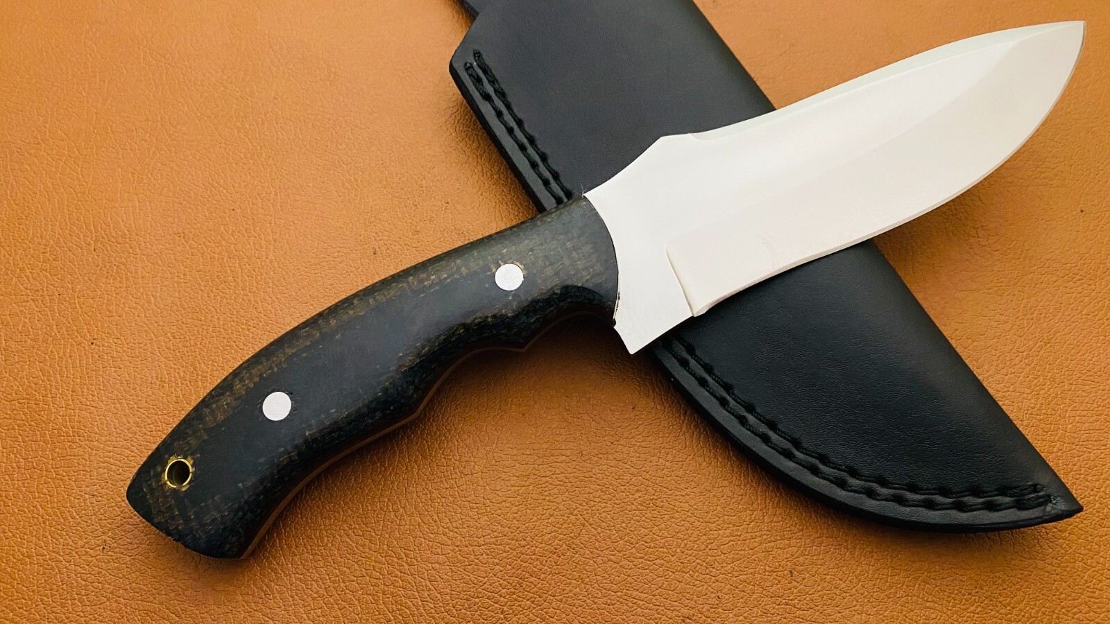 9.9″ CUSTOM HAND CRAFTED 440C STAINLESS STEEL SURVIVAL HUNTING KNIFE|KNIVES KART