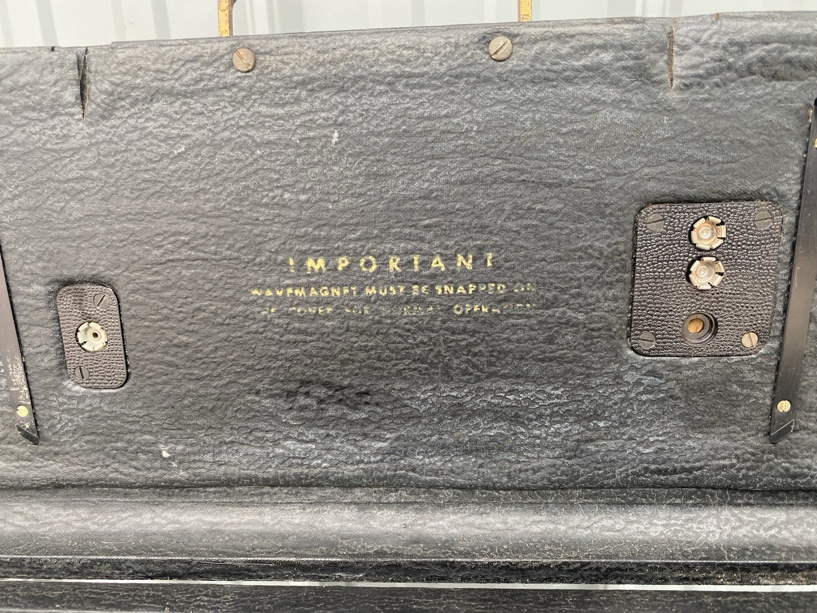 Antique Zenith TransOceanic Portable Tube Radio Model Complete? Vintage