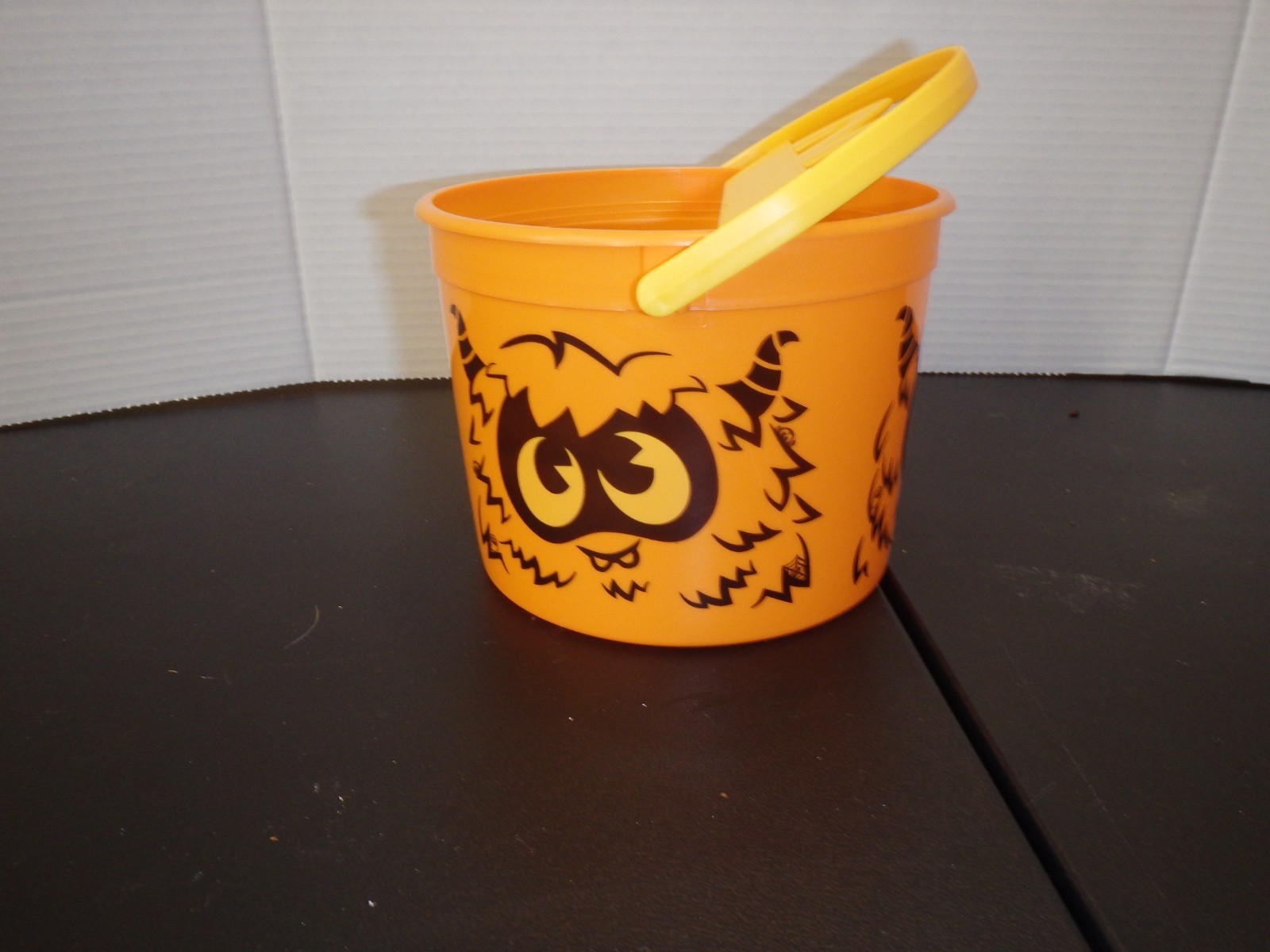 McDonald’s 2024 Halloween Bucket Pail Classic Orange Boo Bucket Monster
