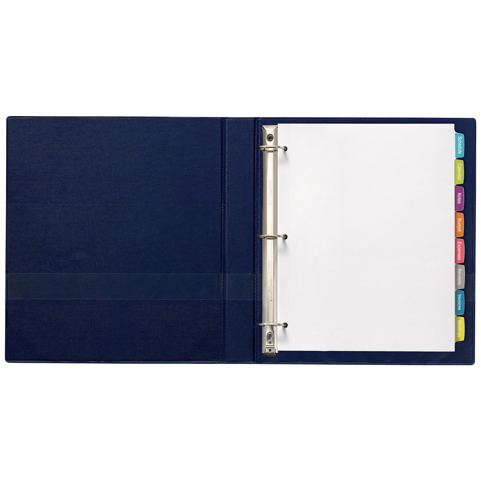 Avery Big Tab Printable White Label Dividers for 3 Ring Binders 8 Tabs per Set W