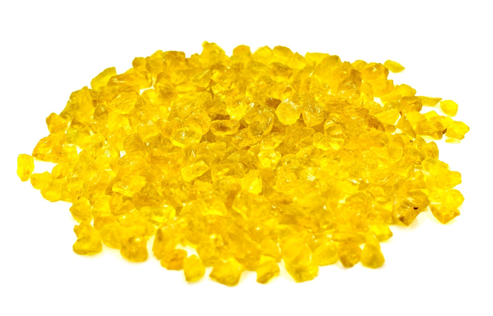 Yellow Quartz Crystal Rocks,0.4″, 1 pound