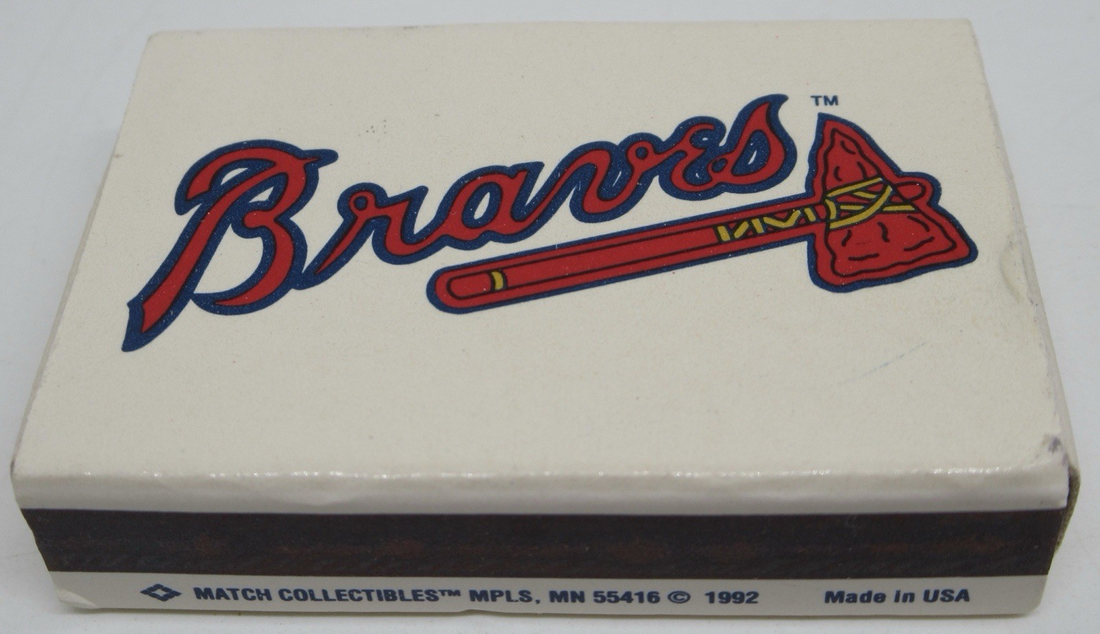 Atlanta Braves Major League Baseball Team 1992 FULL Matchbook / Matchbox