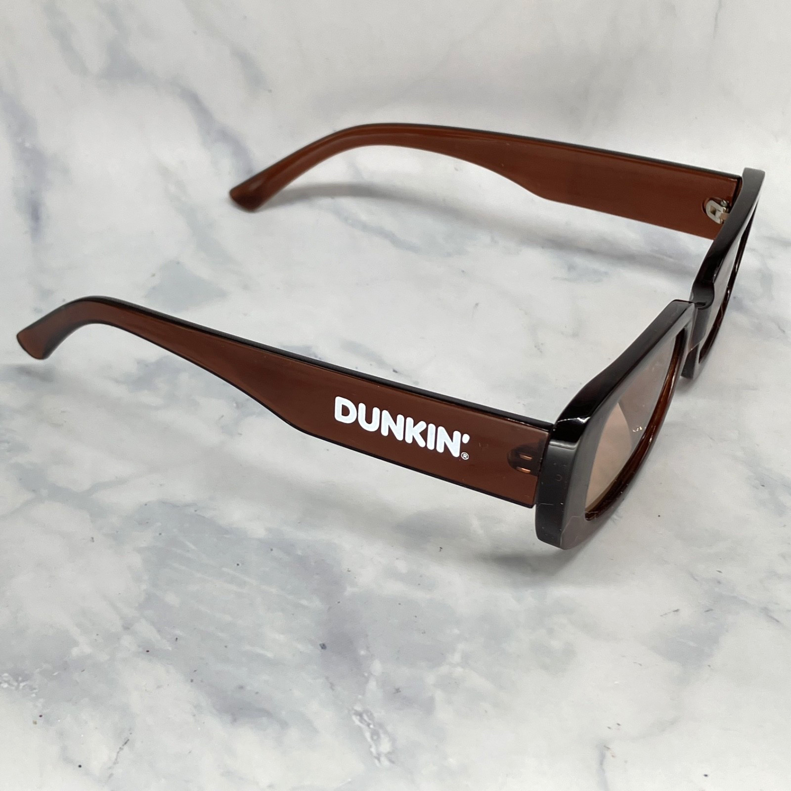 RARE NEW Dunkin BROWN Sunglasses Light Brown Tint Lenses **FREE GIFT W/PURCHASE*