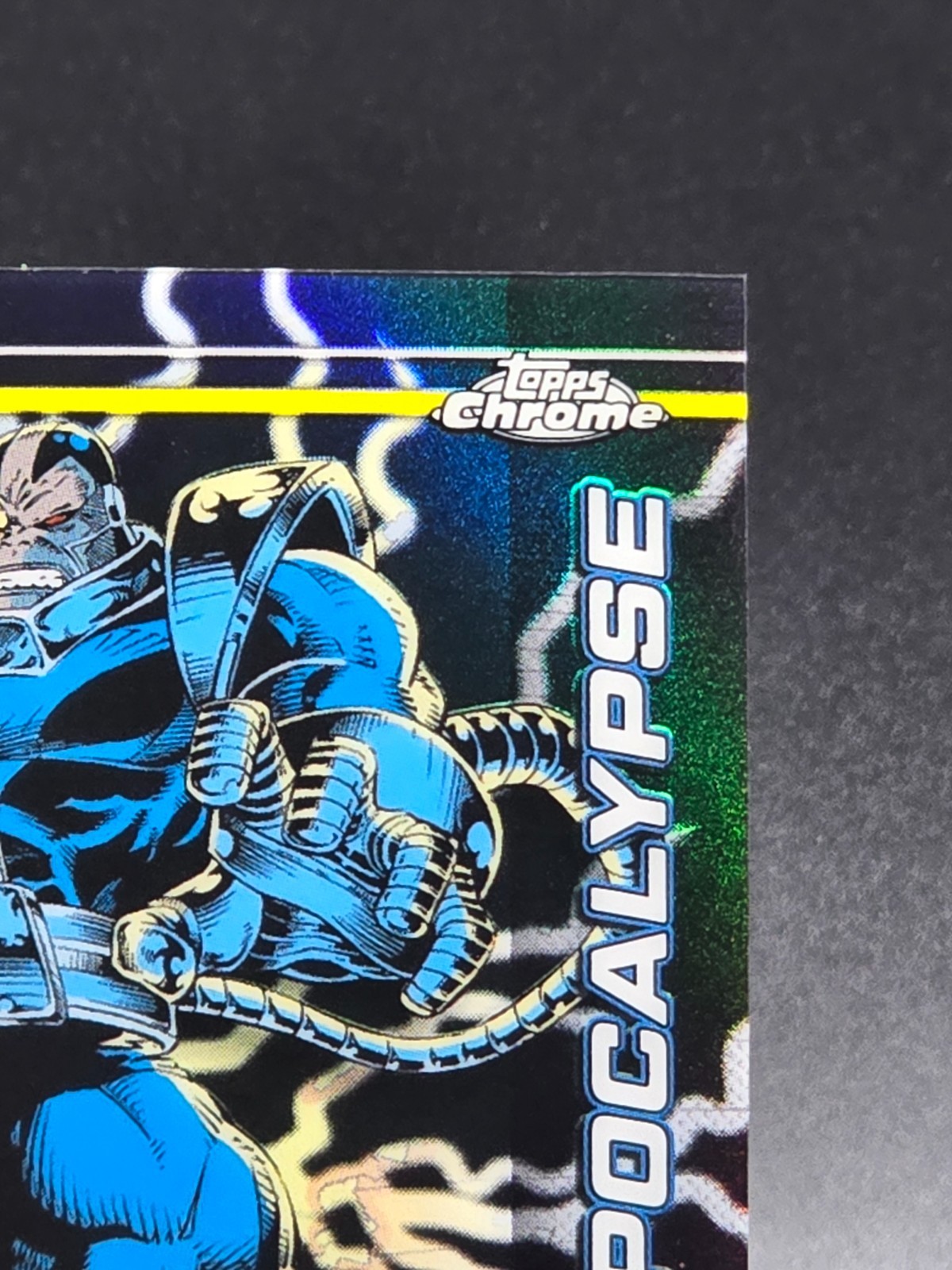 2026 Topps Chrome Marvel APOCALYPSE Black Lightning Refractor /10 #007