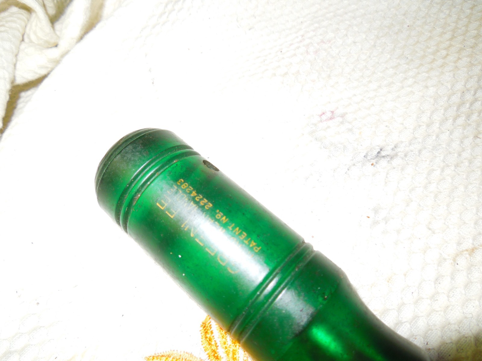 Vintage Greenlee 2” Bevel-edge Socket Chisel Hard Wear Handle USA Green