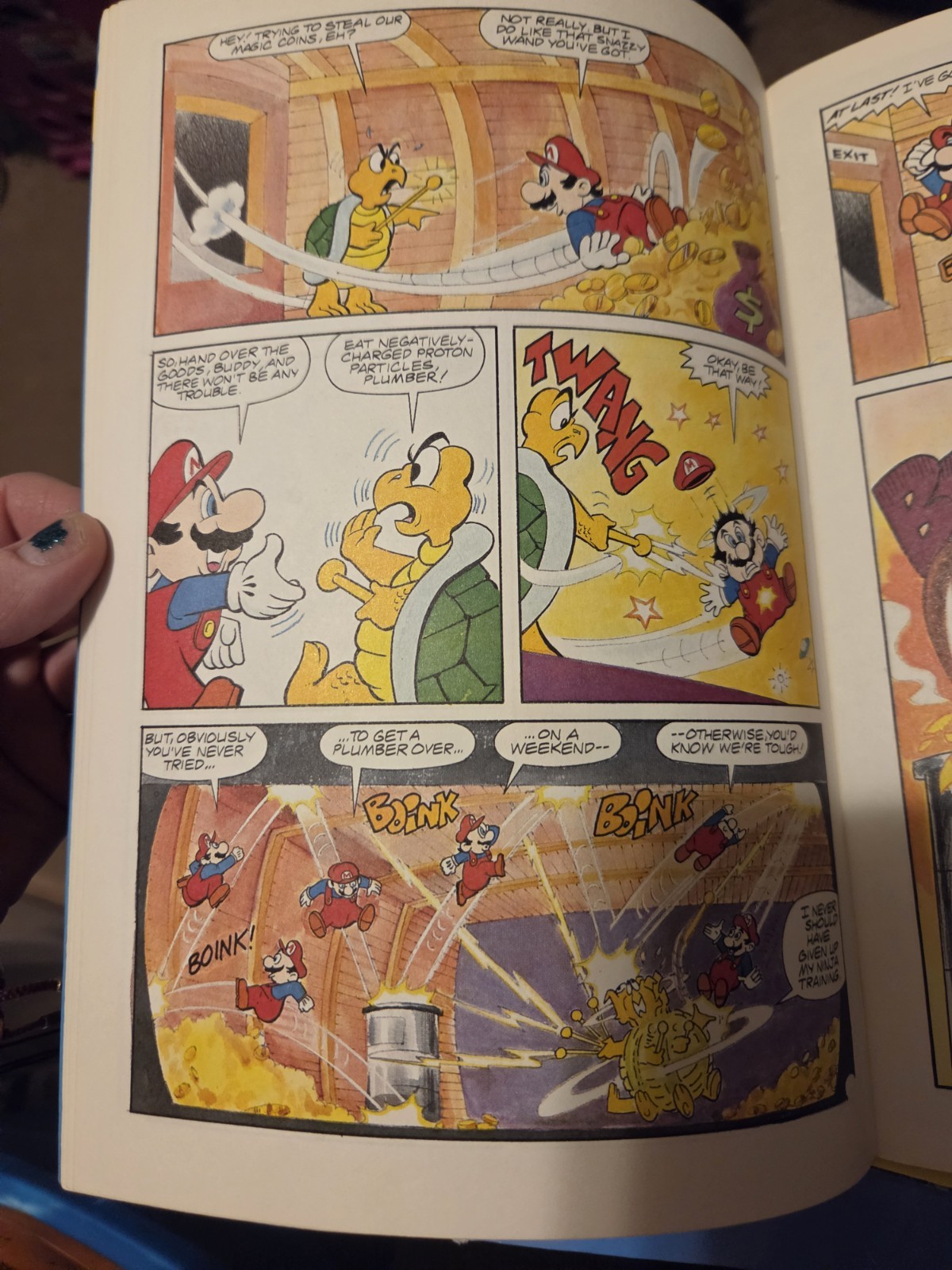 VALIANT COMICS NINTENDO COMICS SYSTEM – SUPER MARIO BROS. 1 – SPECIAL EDITION
