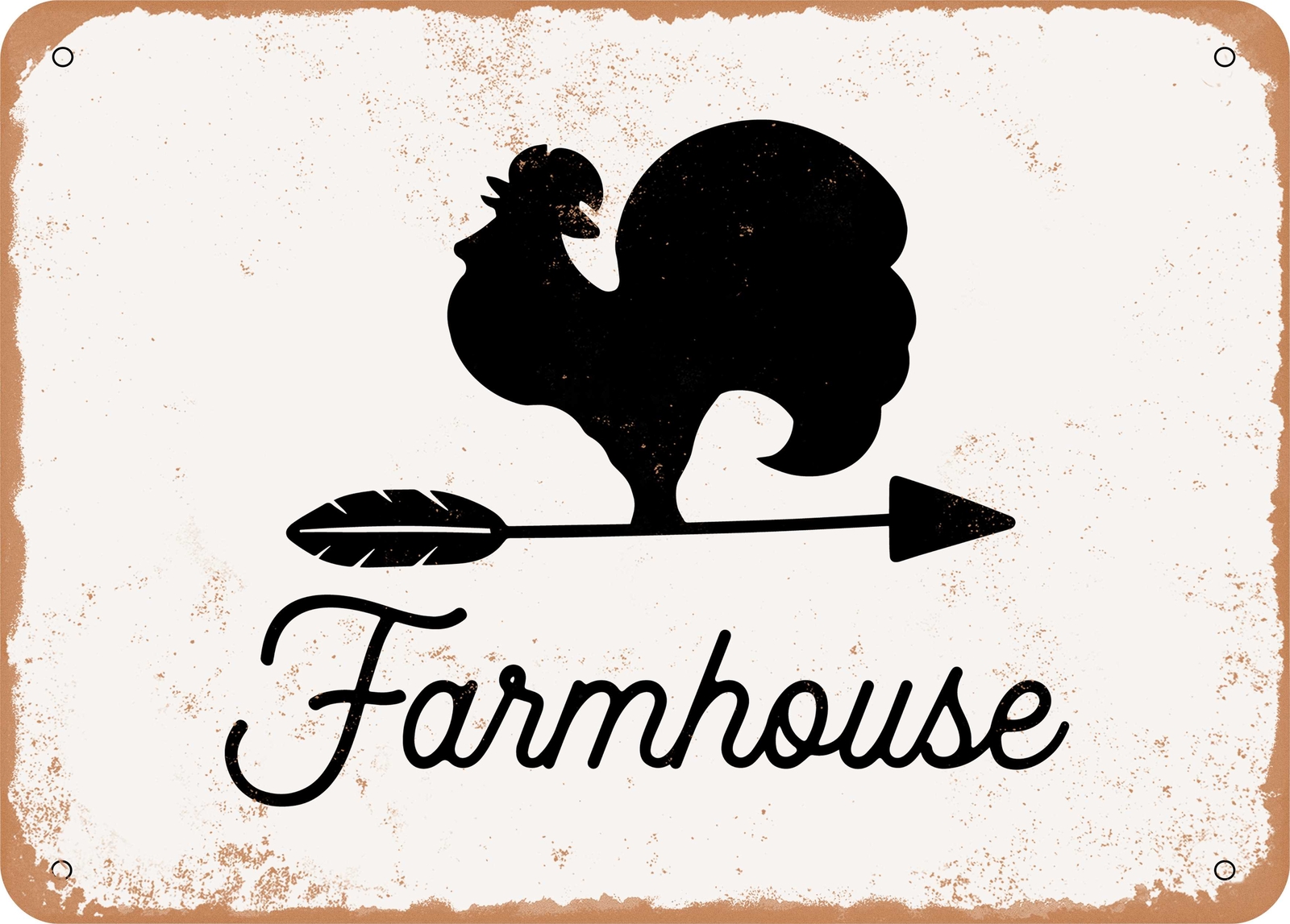 METAL SIGN – Farmhouse – Vintage Look Sign