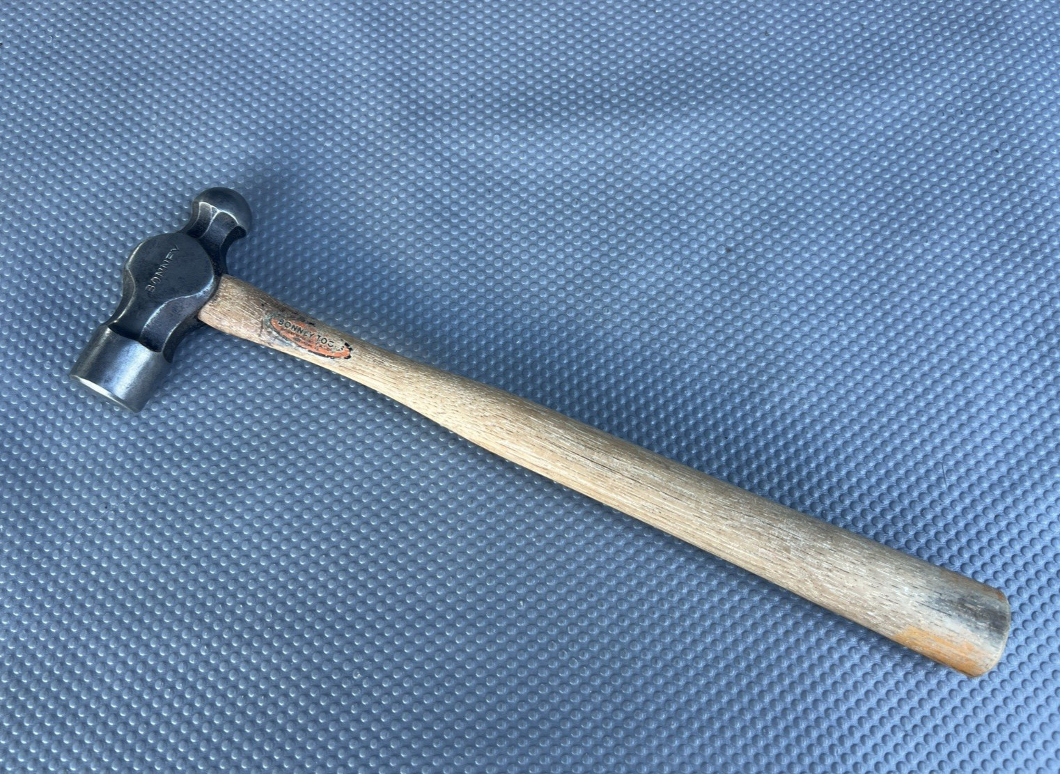 Vintage Bonney Tools Ball Peen Hammer 1 lb. 4 oz. – Original Handle
