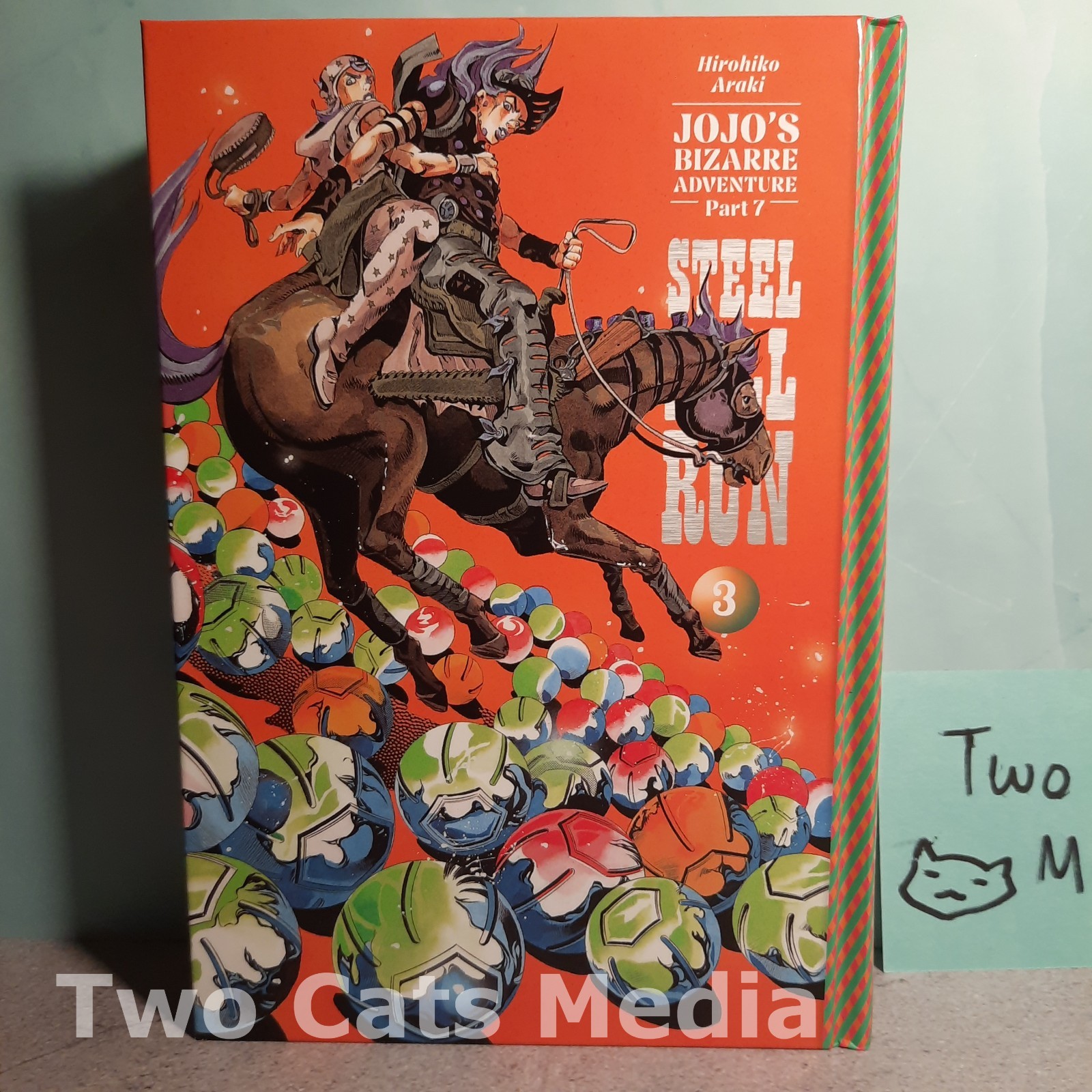 📚Jojo’s Bizzare Adventure Part 7 Steel Ball Run Vol. 1-7 English Manga