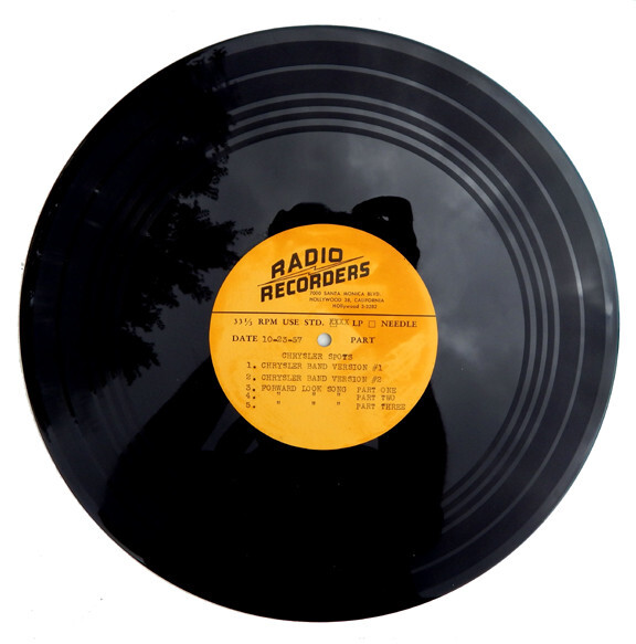 CHRYSLER RADIO SPOTS 12″ 33 RPM Acetate Record “1957 Commercials” EXCELLENT+!