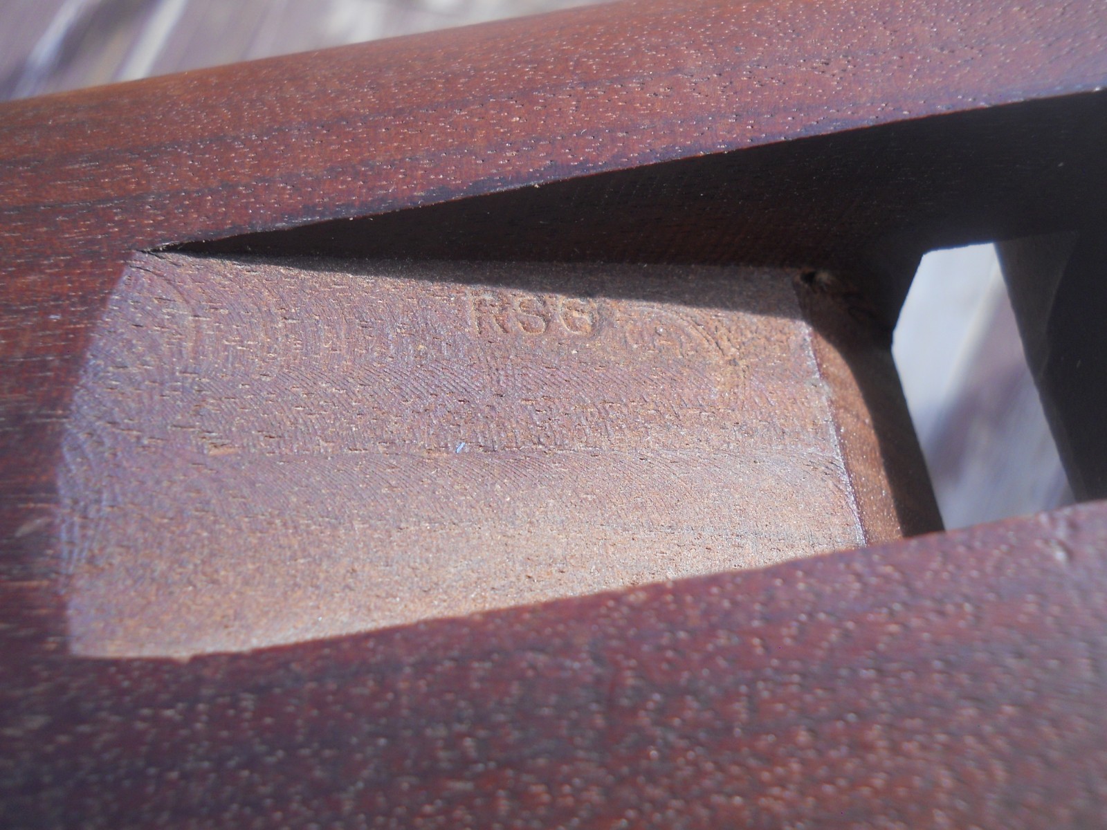 WWII M1 Carbine SAGINAW Type III Oval Cut low Wood Stock SG stamp Original M-1