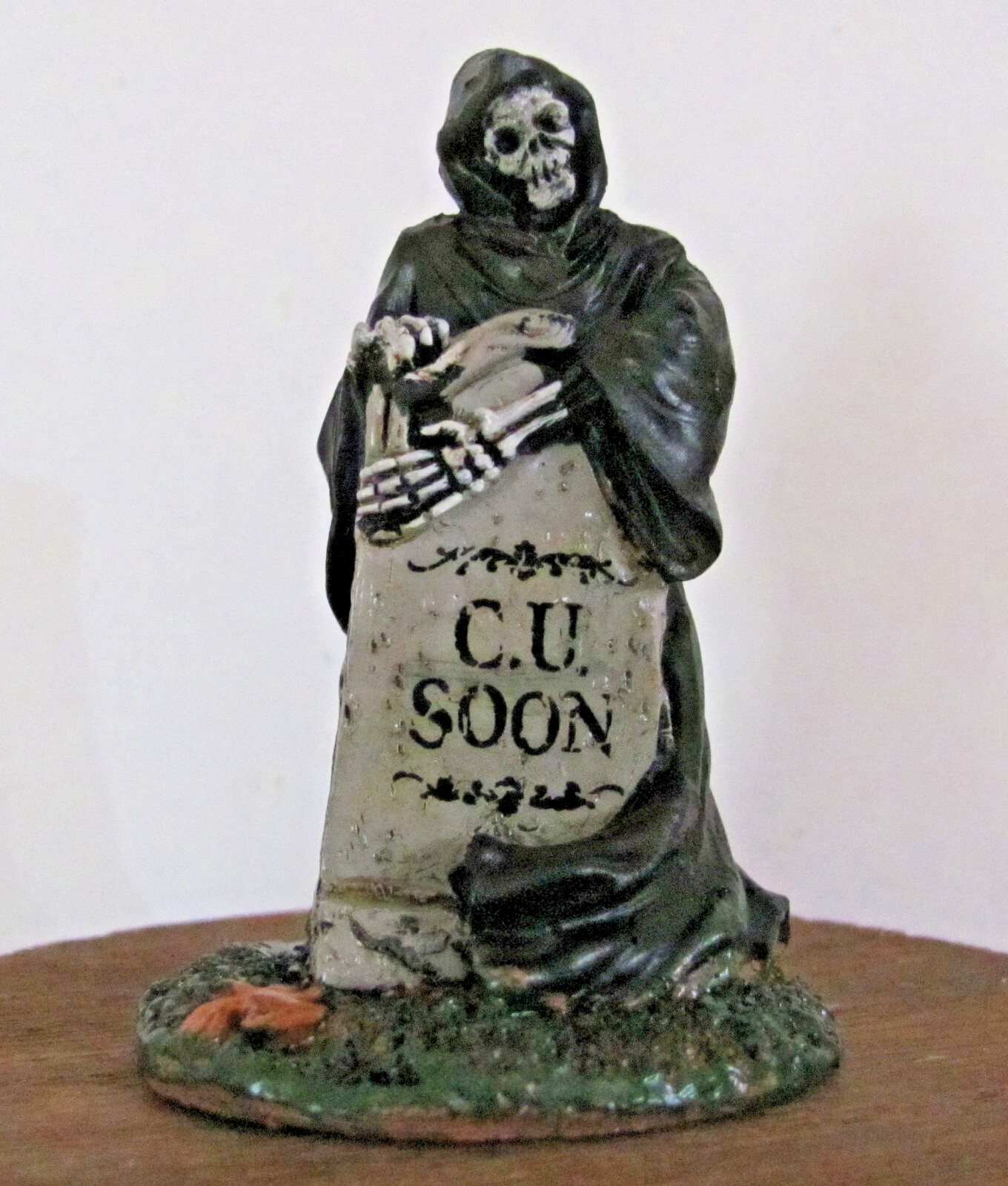 Lemax Spooky Town Accessory – Grim Reaper Tombstone #84345