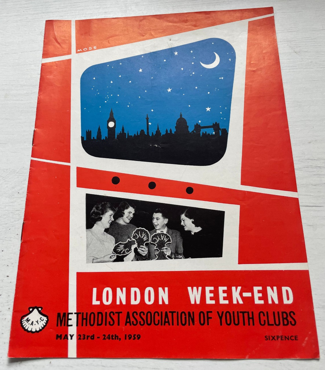 3 x M.A.Y.C. London Weekend Show Programmes 1959-1961-Royal Albert Hall