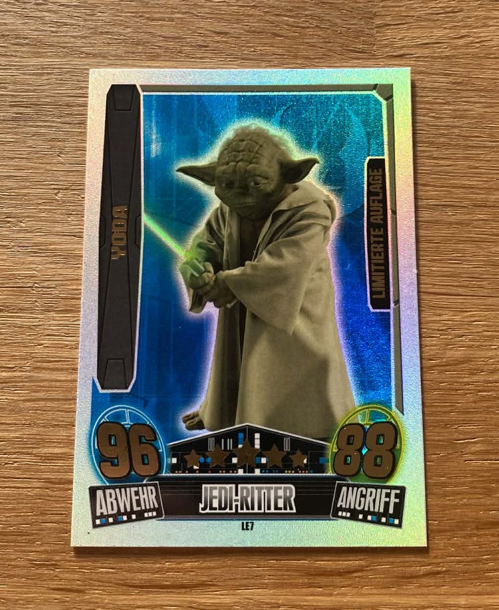 Topps Force Attax Movie Card Series 3 – Yoda LE7 Limited Edition
