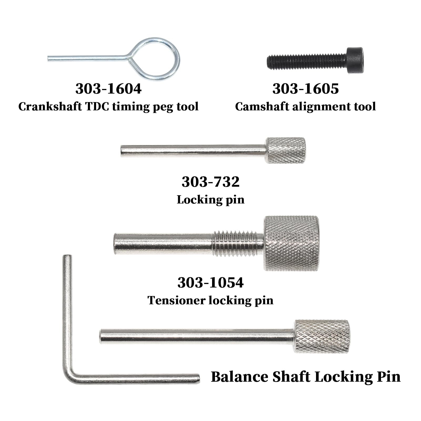 Belt Engine Timing Tool Kit, Compatible with Ford 1.0 EcoBoost Focus Fiesta, …