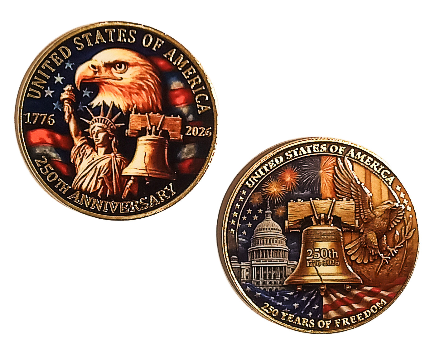 250th Anniversary Commemorative Coin of the United States “250 Years of Freedom