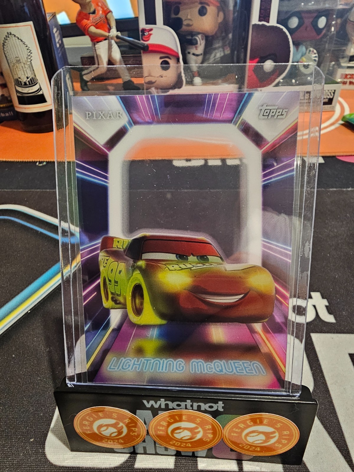 2026 Topps Disney Neon Complete Your Set Neon Lights (PETG)! 35 Cent Shipping!