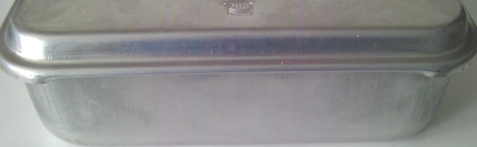 Vintage Mirro Aluminum Rectangular Cake Baking Pan With Lid Cover