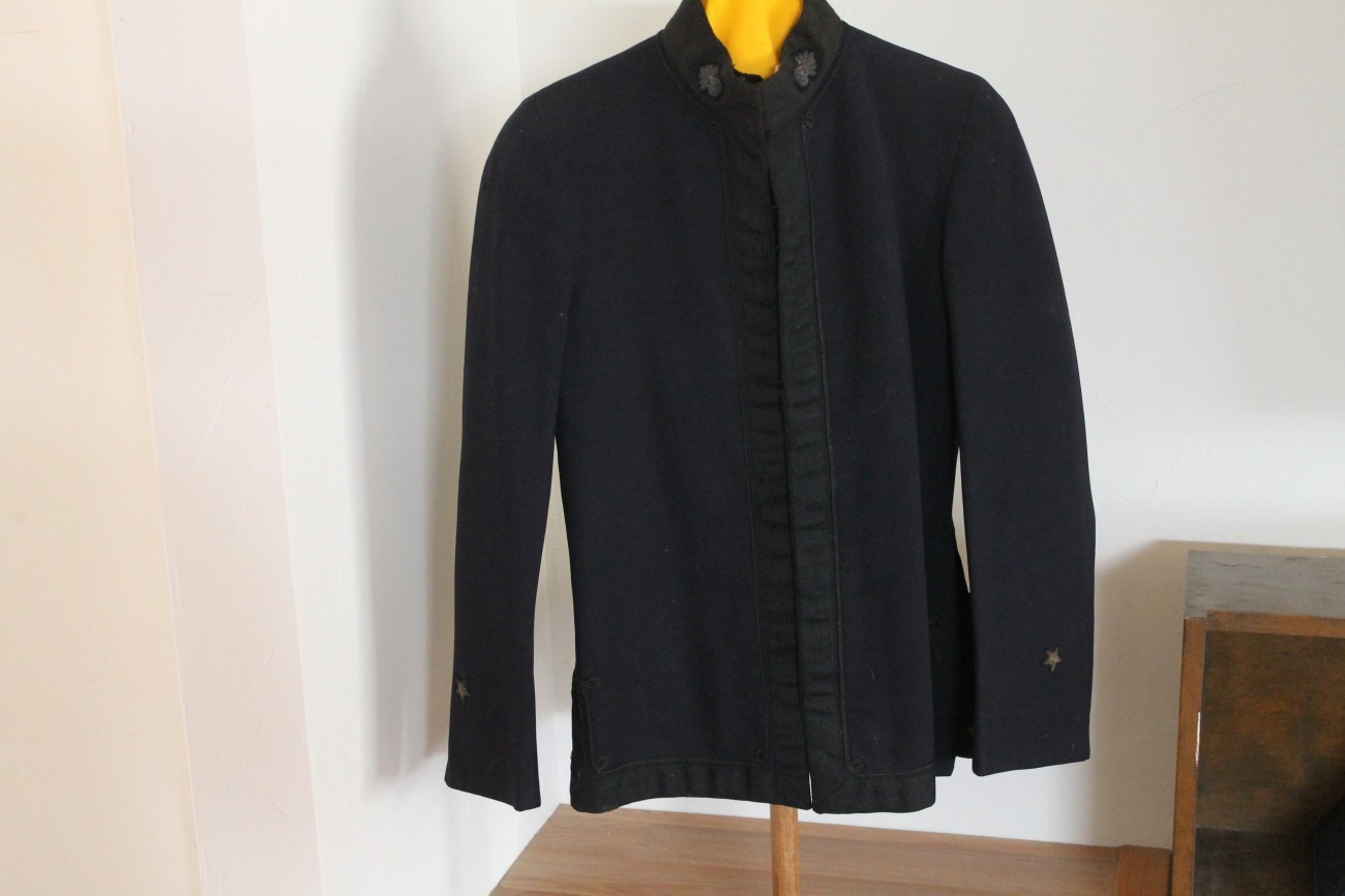 WW1 US Navy Gunner Warrant Officer Tunic coat WWI USN uniform 1917 named