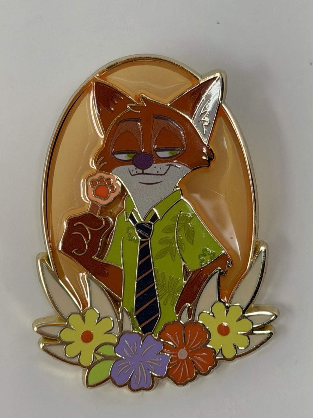 Disney Zootopia Characters Flower Frame Blind Box Enamel Pin – COMPLETE SET