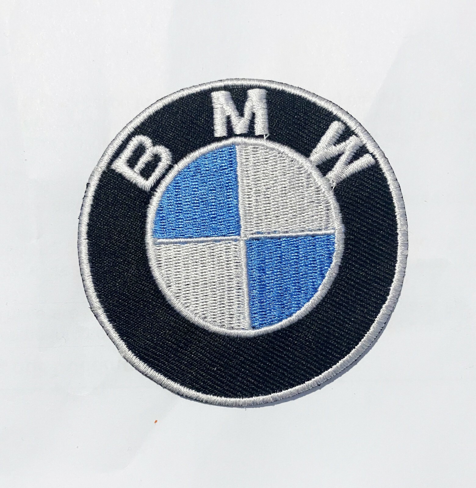 BMW ROUND SPORTS MULTI COLOUR BADGE/PATCH IRON/SEW EMBROIDERD BADGE.