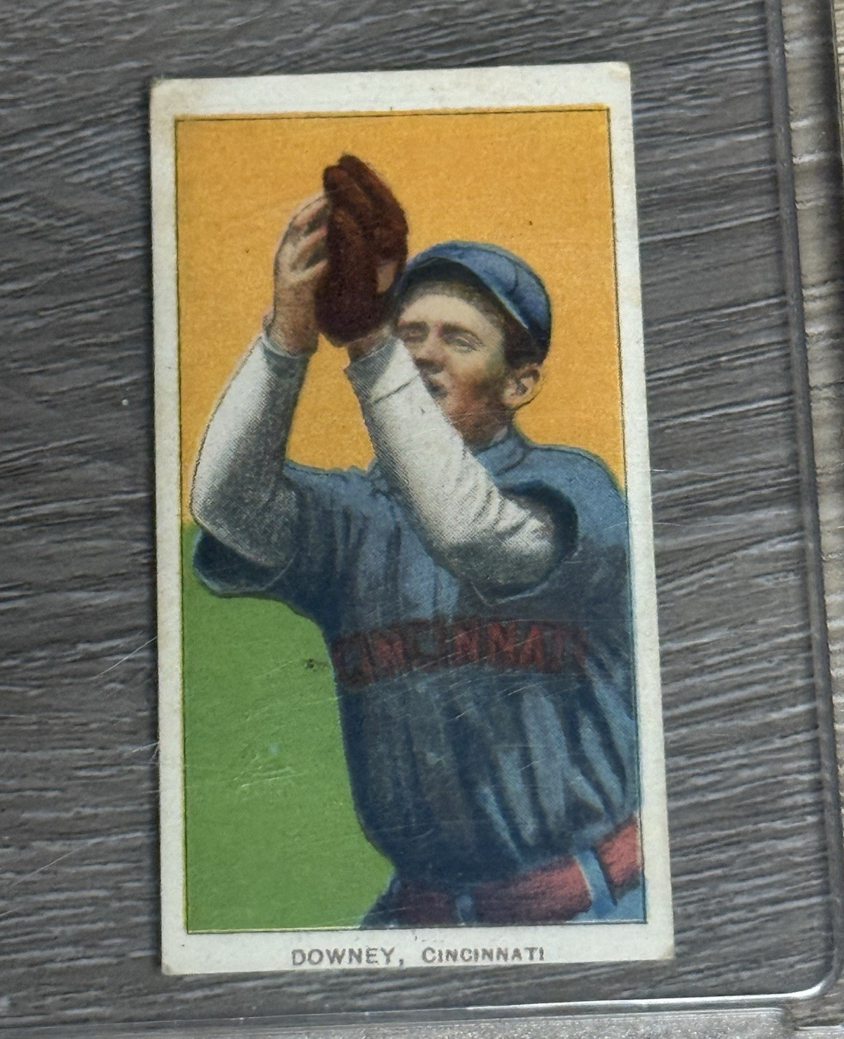 T206 Piedmont Baseball Series 350 Tobacco Card – Downey Cincinnati 1909-1911