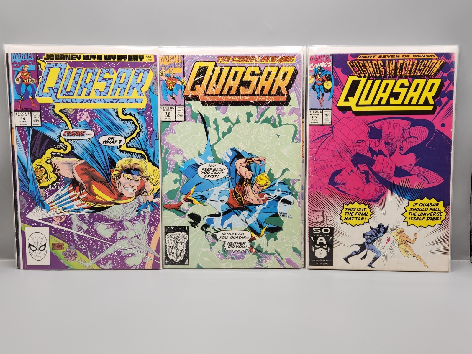 Quasar #1-60 Incomplete Lot Of 48 Marvel Comics 1989/Free Shipping