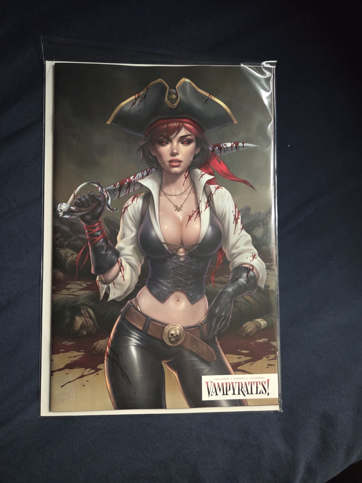 ON HAND SDCC 2026 Boom Studios Vampyrates #1 Spot UV Will Jack Comic Cover