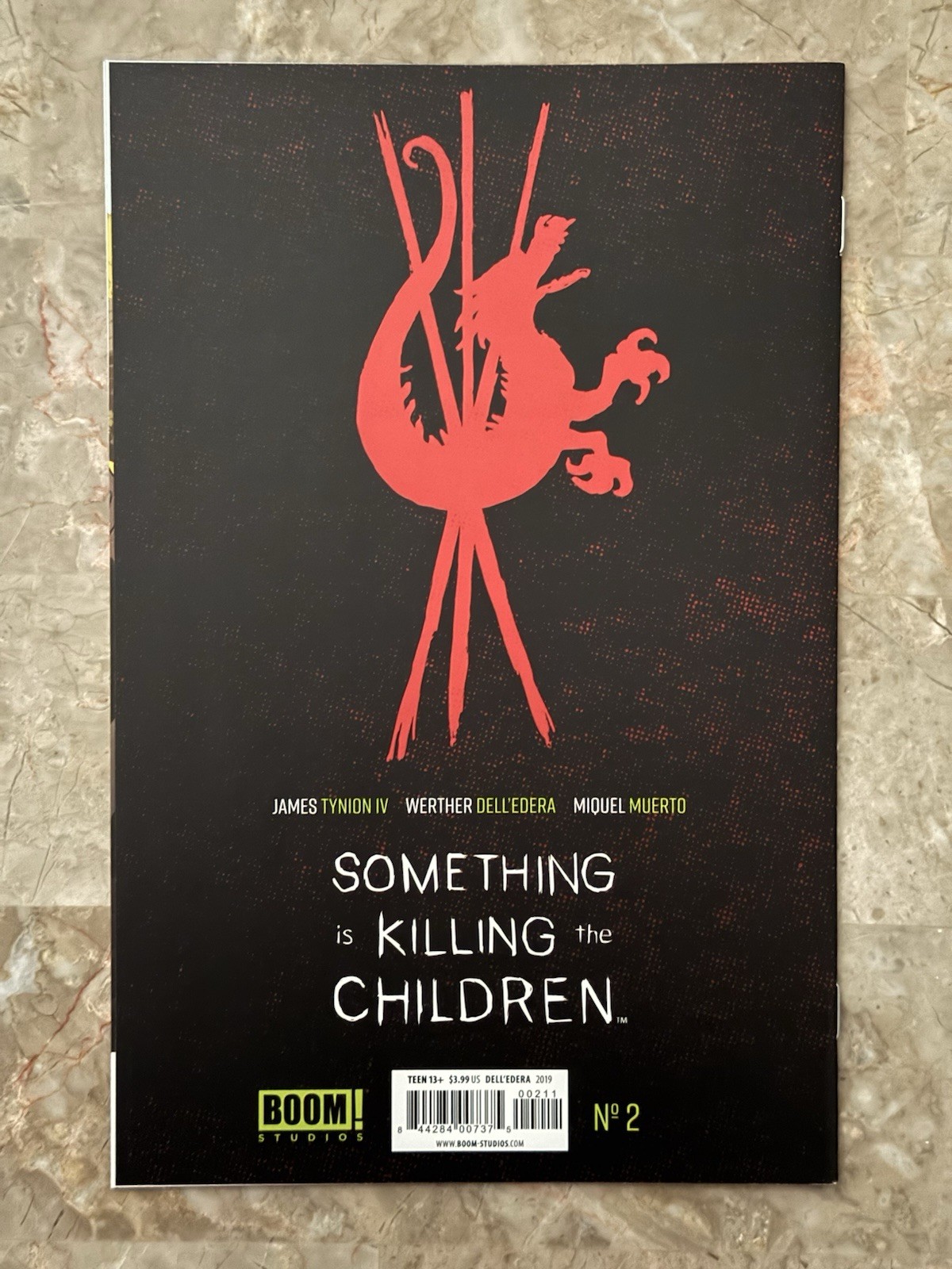 Something Is Killing The Children 2 Werther Dell Edera Variant Boom Studios NM