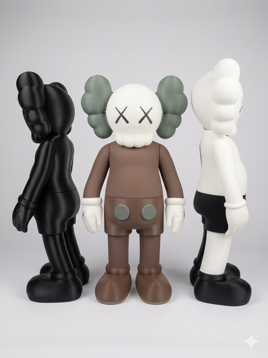 Designer Style Trio Set (2FT) – Premium Collectible Art Figures (Set of 3)