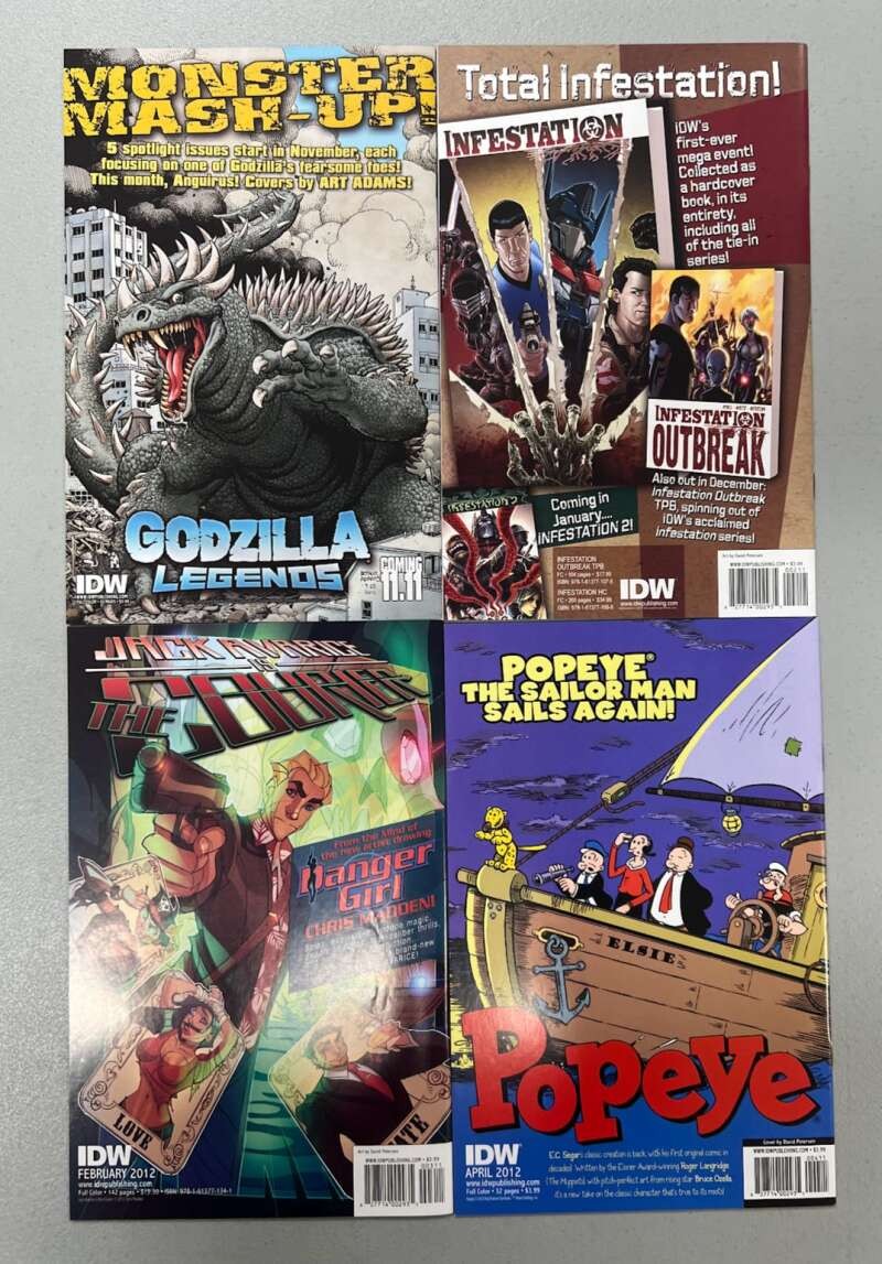 TMNT Micro Series #1-8 Complete Set Run IDW 2011 Teenage Mutant Ninja Turtles