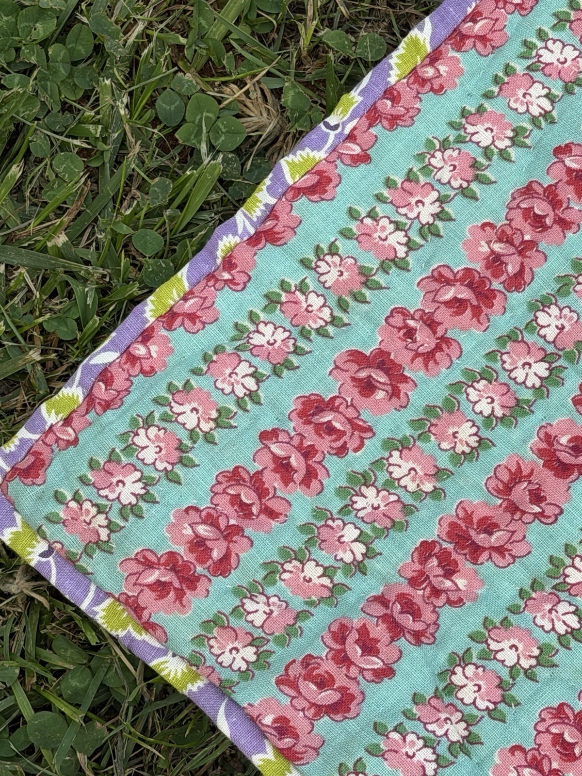 Vintage Quilt 72” X 84” USA