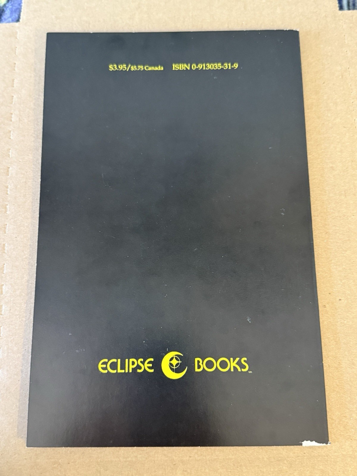 TWISTED TALES #1 – ECLIPSE HORROR – 1988 ONE SHOT – DAVE STEVENS COVER ART F/VF