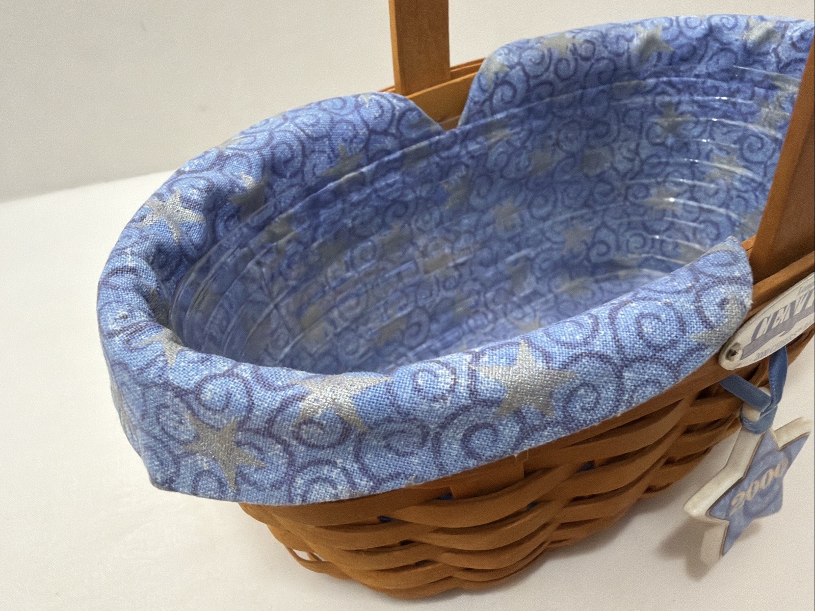 Longaberger 2000 Century Celebration Combo Hostess Basket Set (2 Sizes) W/ Lids