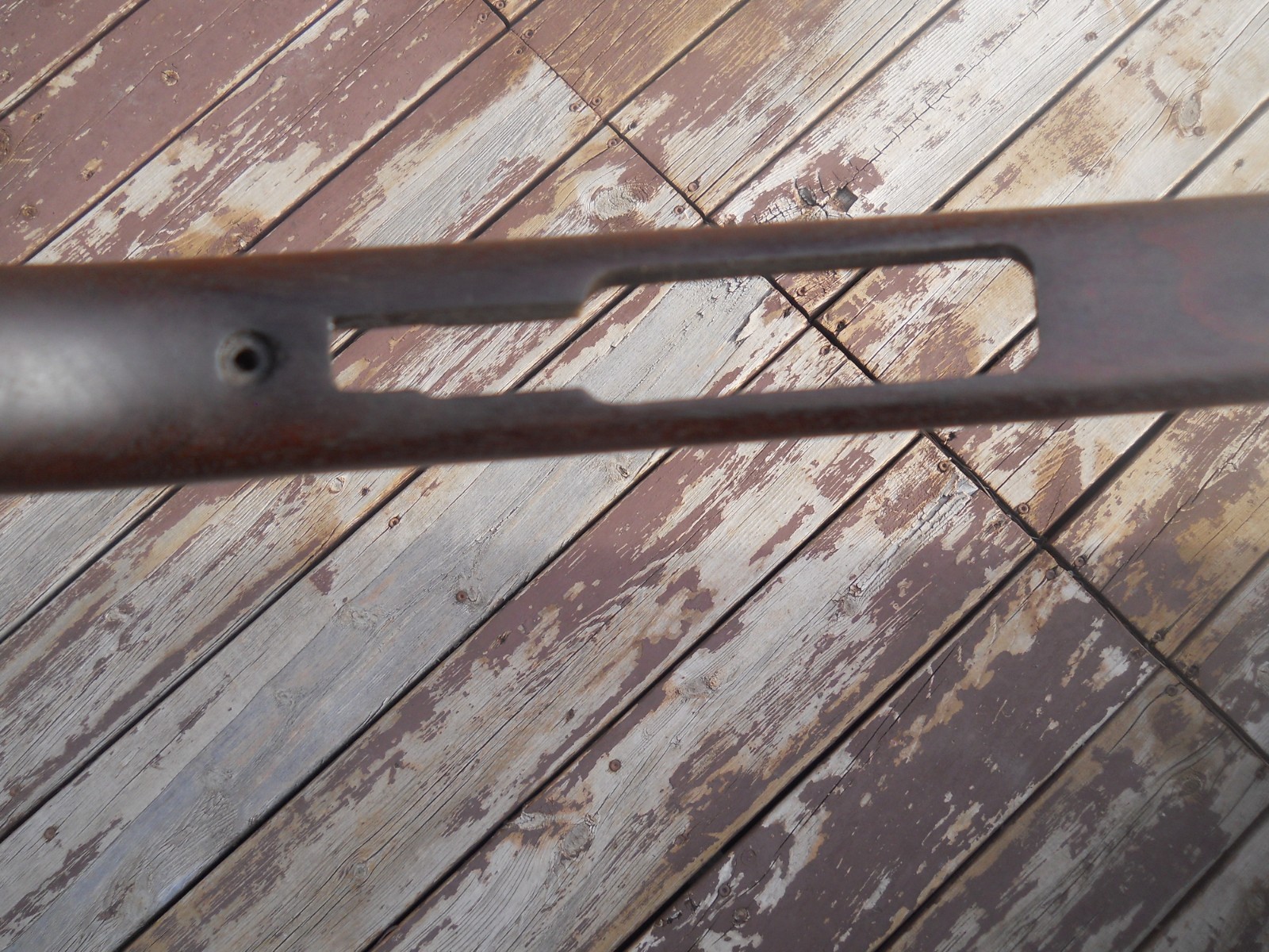 WWII M1 Carbine SAGINAW Type III Oval Cut low Wood Stock SG stamp Original M-1
