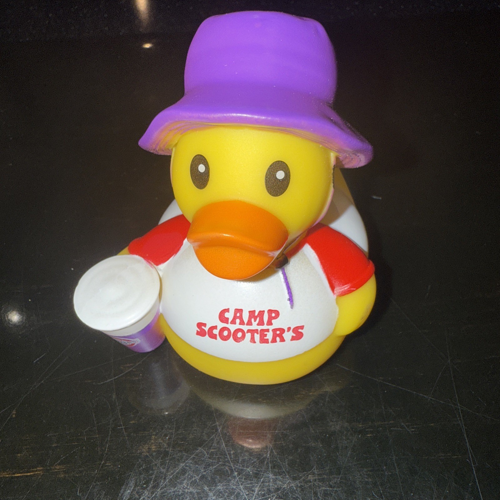 Scooters Coffee Rubber Ducky Duck Limited Promo Collectable