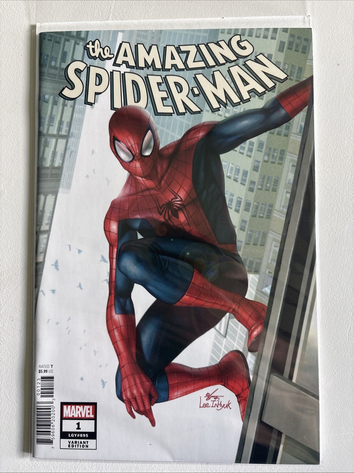 The Amazing Spider-Man #1 (895) Variant Edition-Inhyuk Lee Cover June 2022