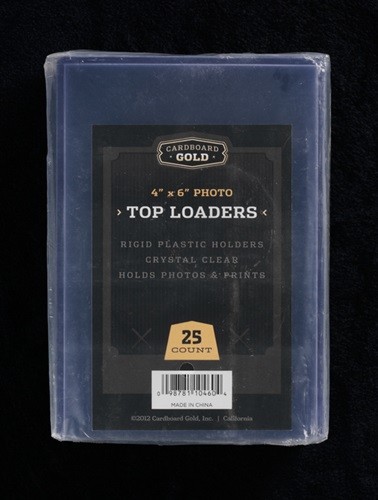 50 4×6 Ultra CBG Premium Pro Hard Rigid Toploaders Photo Topload Holders – New