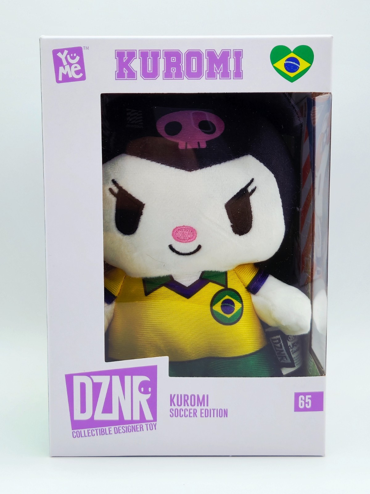 NEW! YuMe/DZNR x SANRIO | HELLO KITTY & KUROMI | RARE Soccer Edition PLUSH