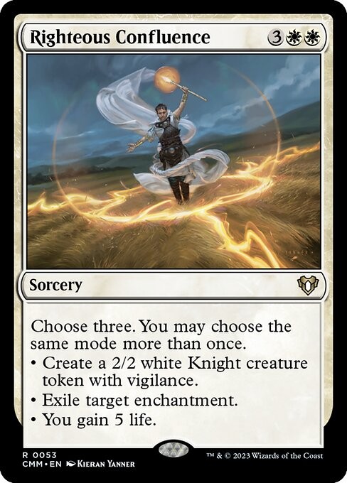 [MTG] Righteous Confluence (0053) (CMM) NM