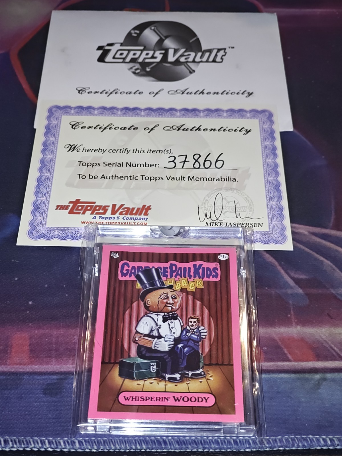 Garbage Pail Kids flashback Topps Vault Proof 1/1