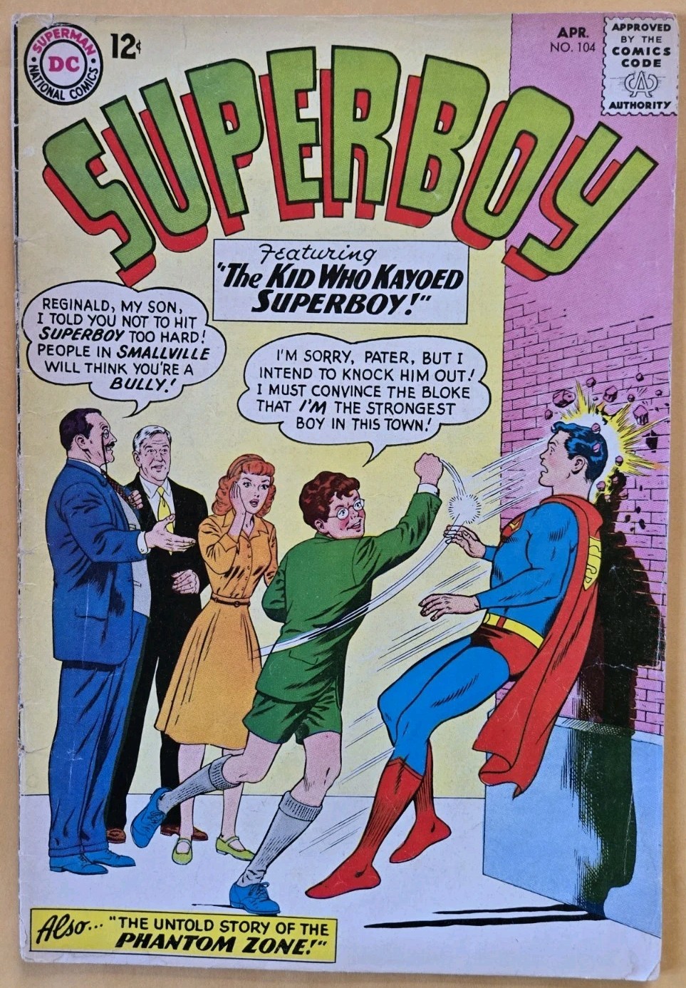 Superboy #104 G/VG (3.0) DC Comics 4/63
