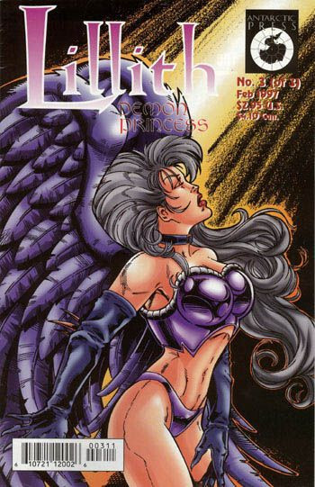 Lillith: Demon Princess #3 – 9.6 Near Mint + Antarctic Press 1997