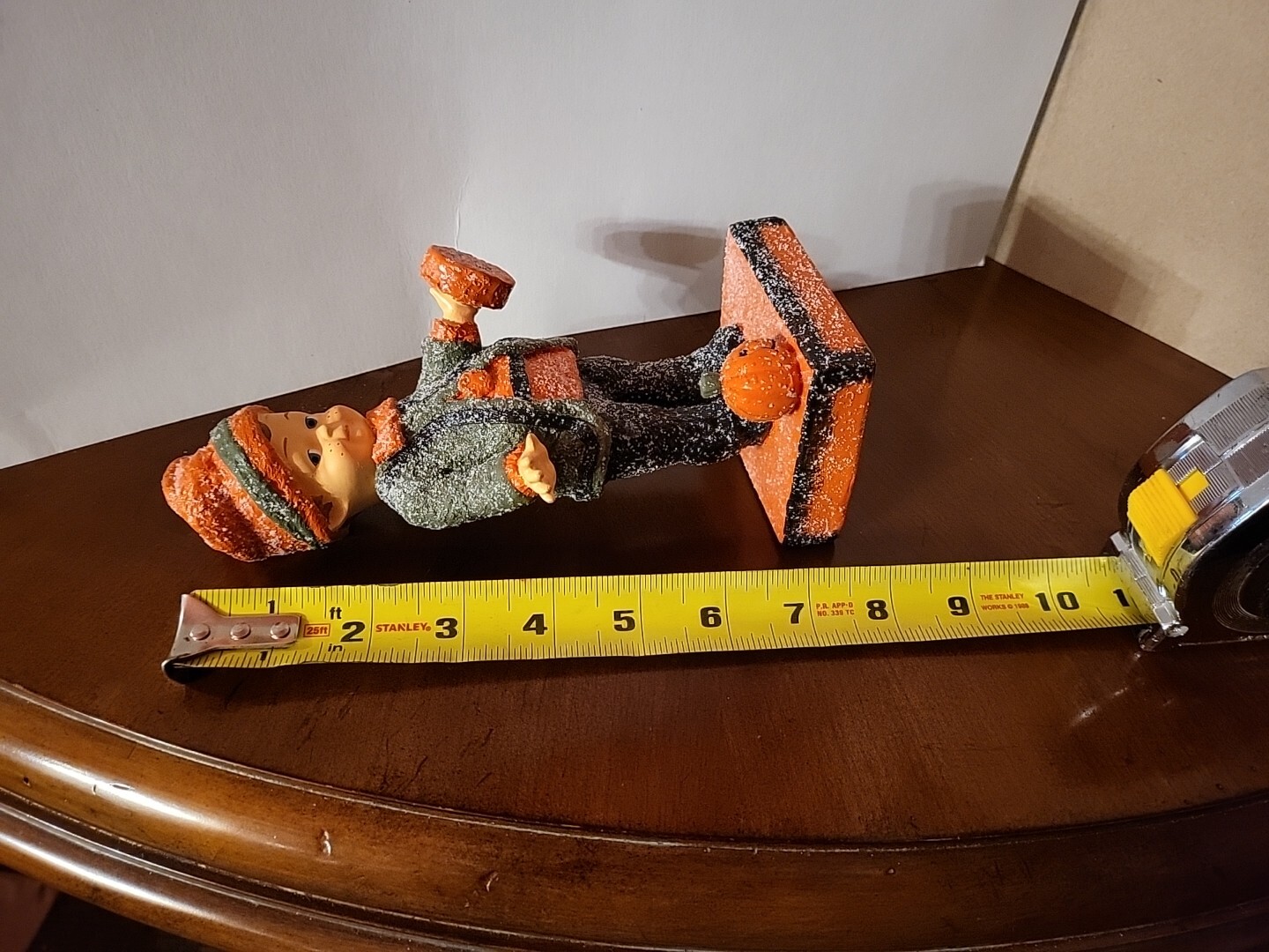 Margaret Haire KITSCHY Halloween Barnaby’s Bowtie Figurine, Fall Art