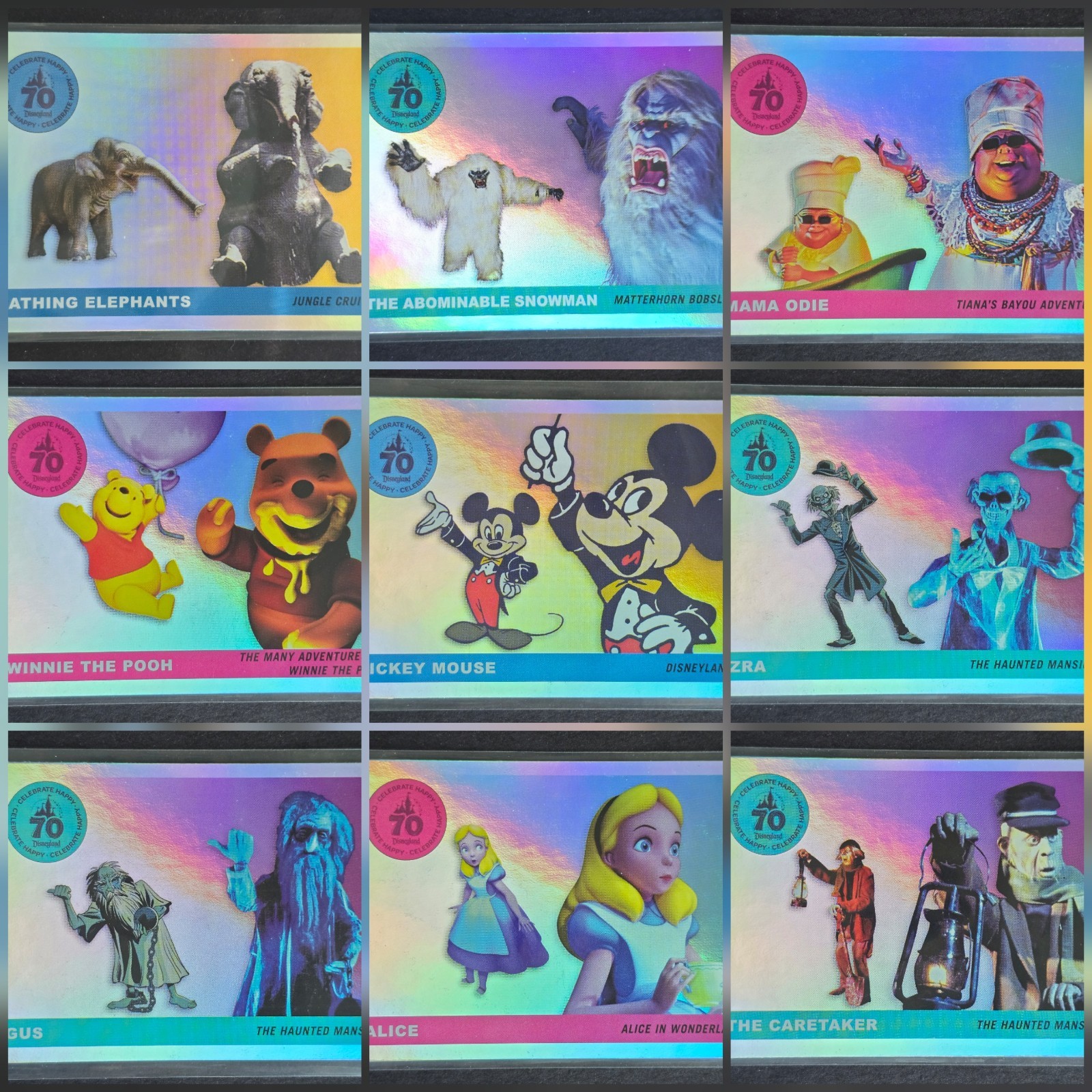 2025 Topps Disneyland 70th 1955 ICONS Rainbow Foil Choose Your Own #T55-1 to 26