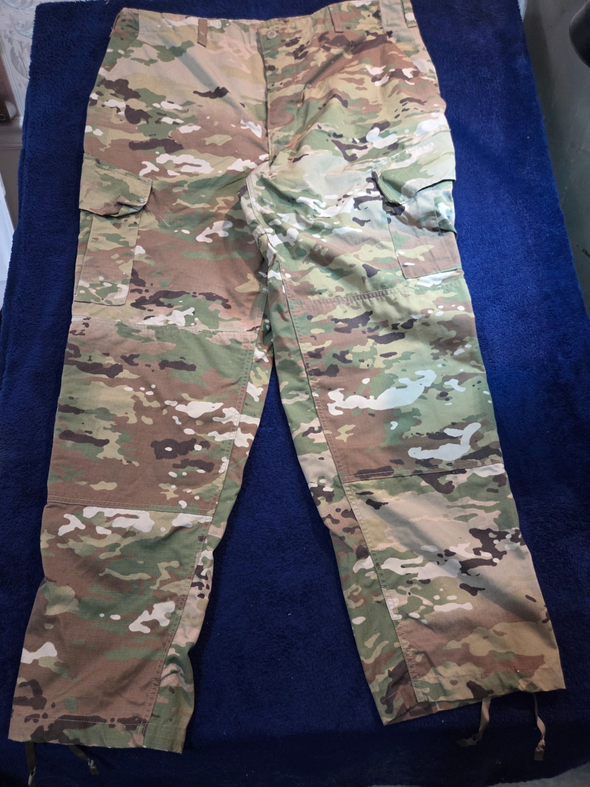 USGI unisex Army OCP camouflage combat trousers Xlarge