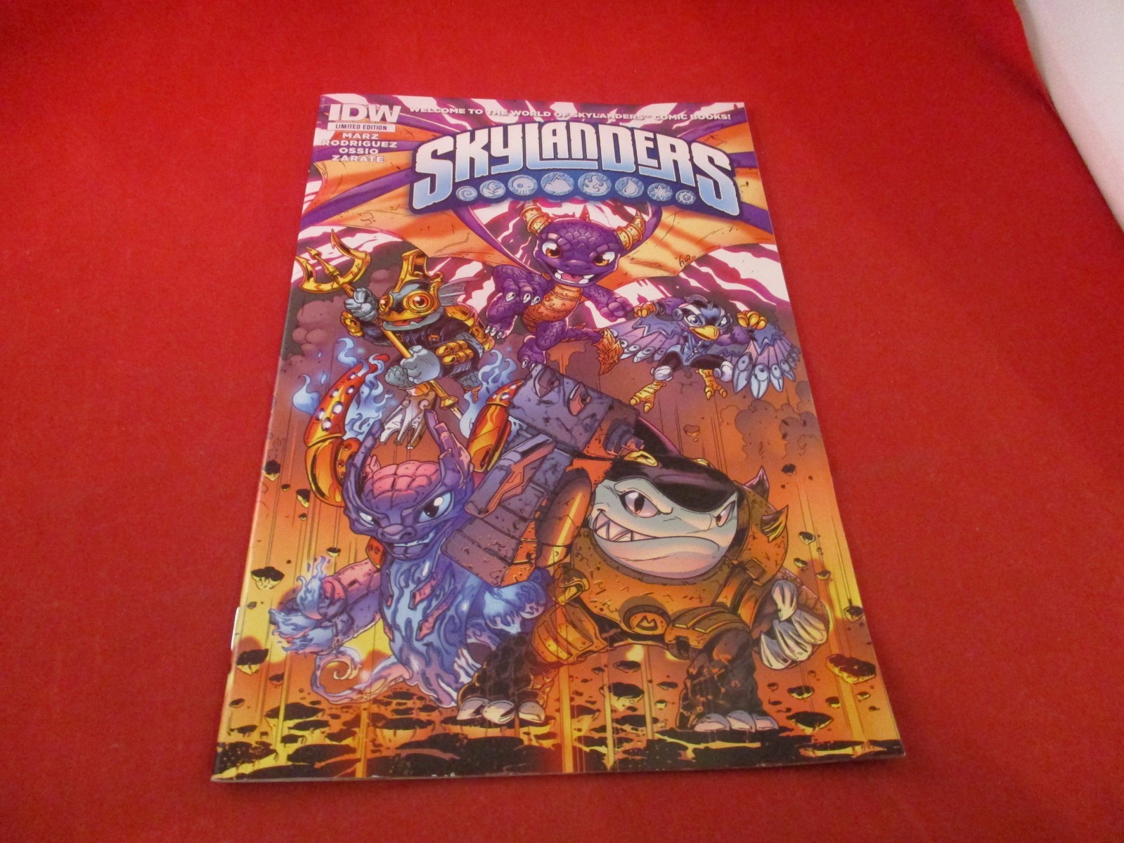 Skylanders IDW Limited Edition Promo Comic Book Spyro Welcome to World of Skylnd