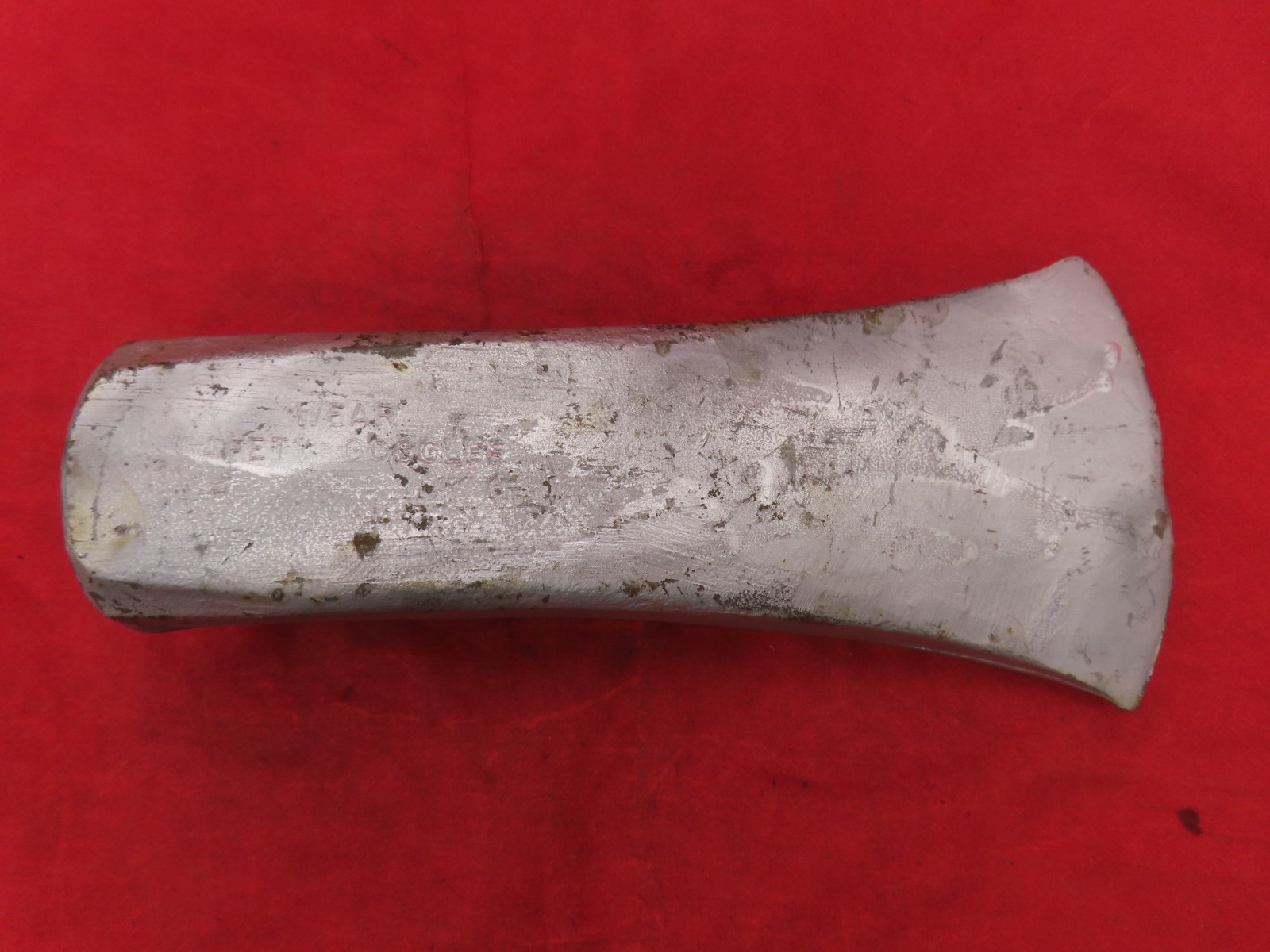 VTG 5 lb 13 Oz M6 WOOD SPLITTING MAUL AXE HEAD FIREWOOD SPLITTING TOOL